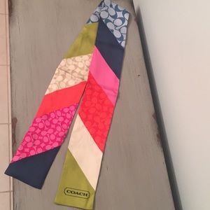 Coach ponytail scarf ✨